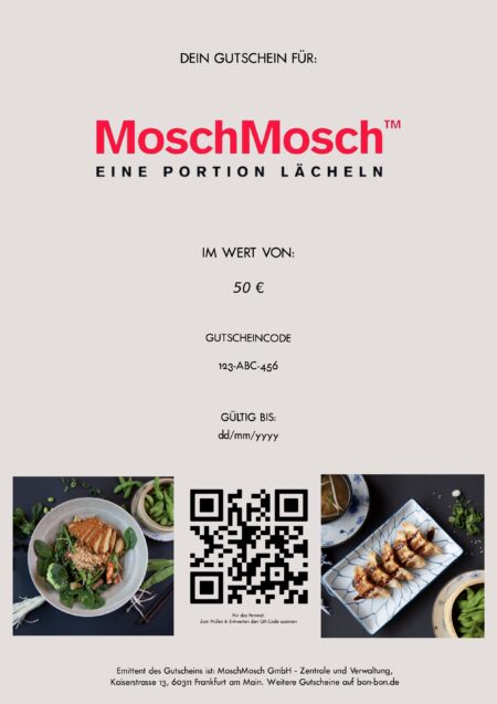 Restaurant-Gutschein für MoschMosch