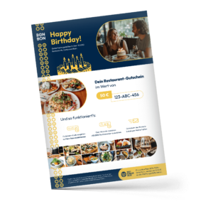 Restaurant Geschenk Gutschein