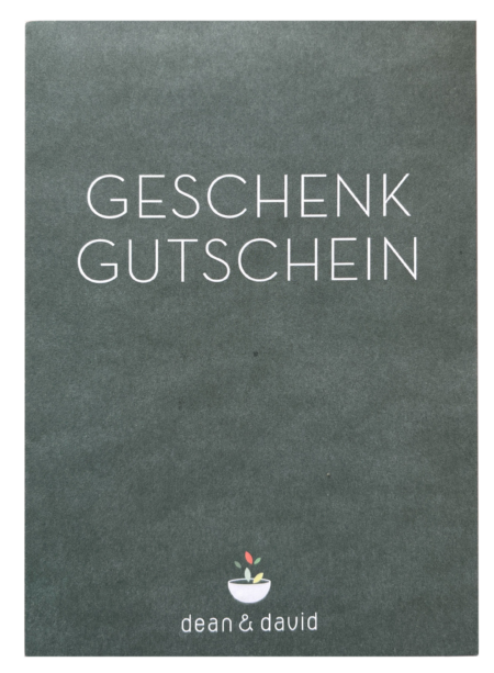Restaurant-Gutschein für dean & david Kiel