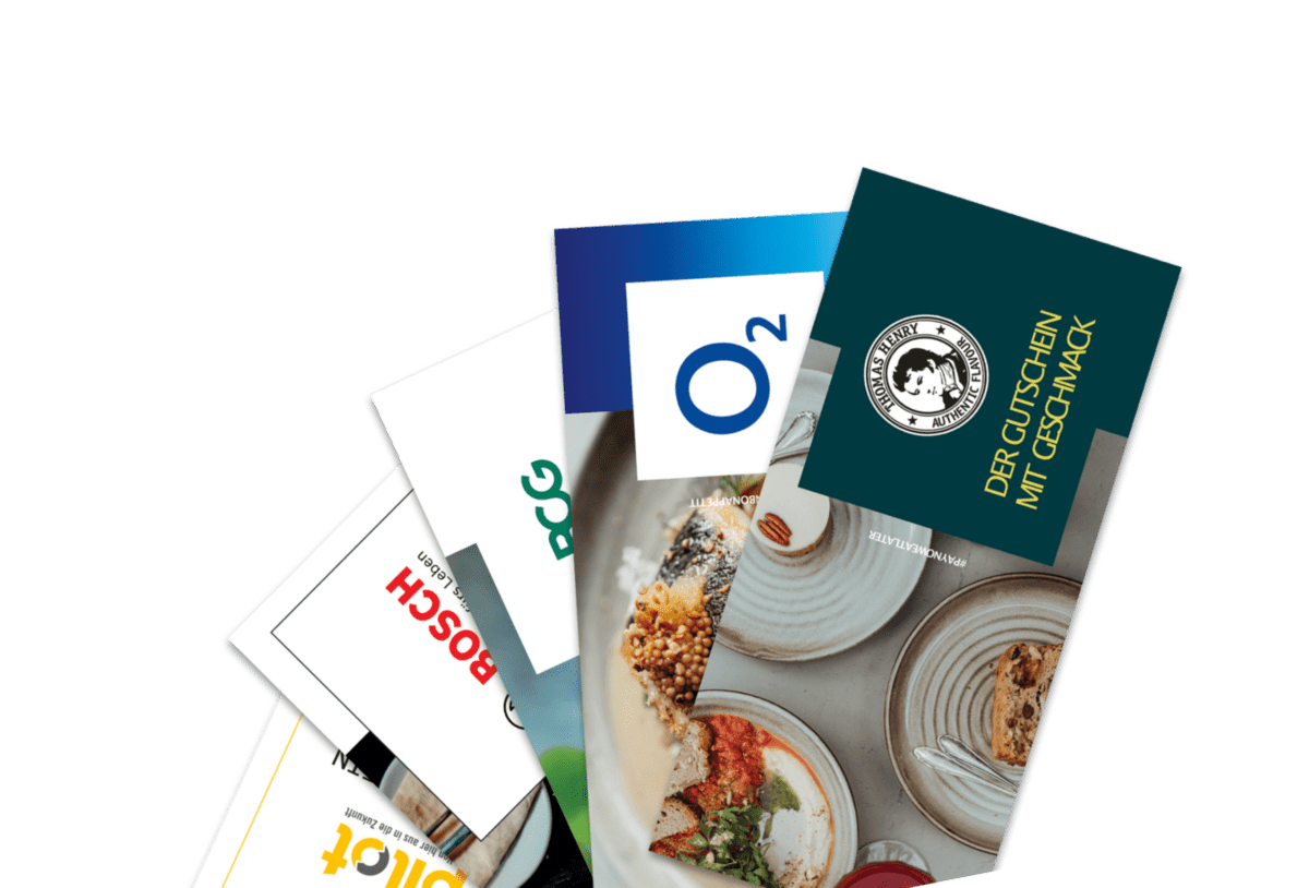 Restaurant Geschenk Gutschein Mitarbeitergeschenk / Firmenkunden