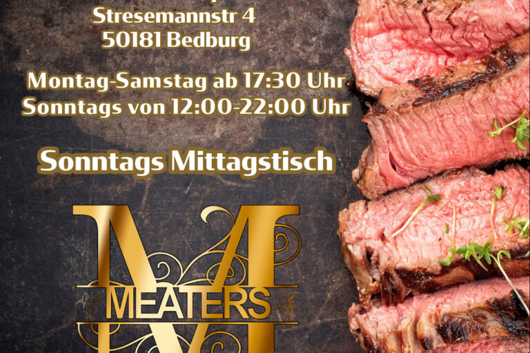 Restaurant Gutschein Meaters Bedburg