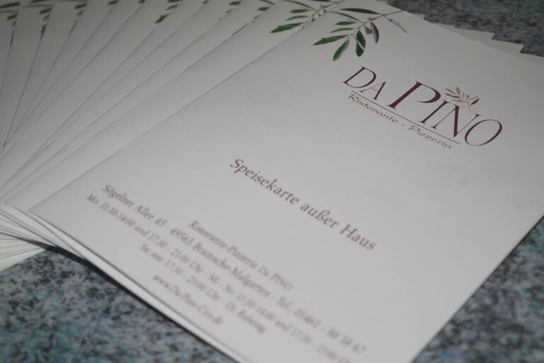 Restaurant Gutschein für Da Pino